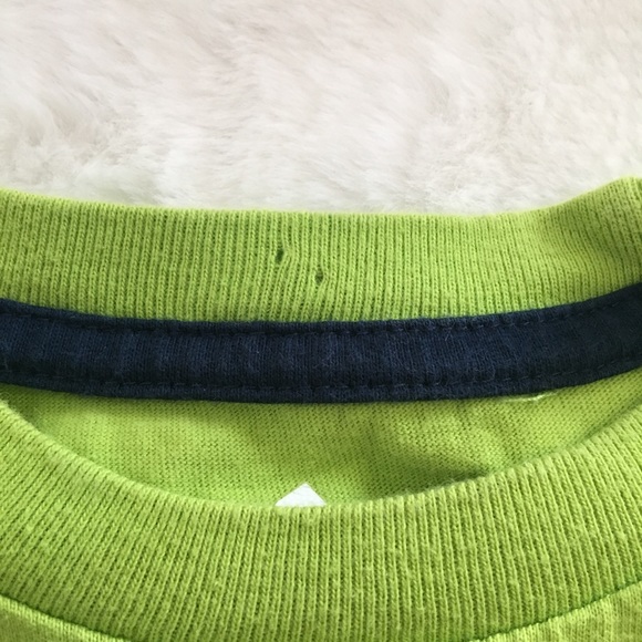 Lime Green Adidas Soccer Long Sleeve Shirt - Picture 4 of 4